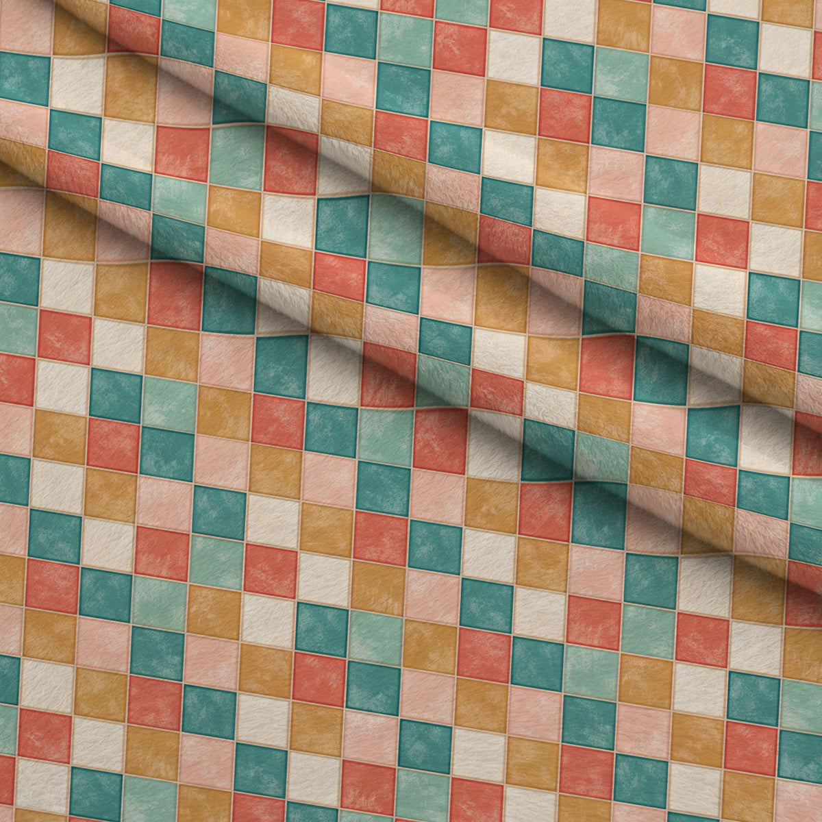 Starlit Garden Parade Pattern 1 Minky Fabric — plush minky folded close-up preview (mv-minky-v1:lying)