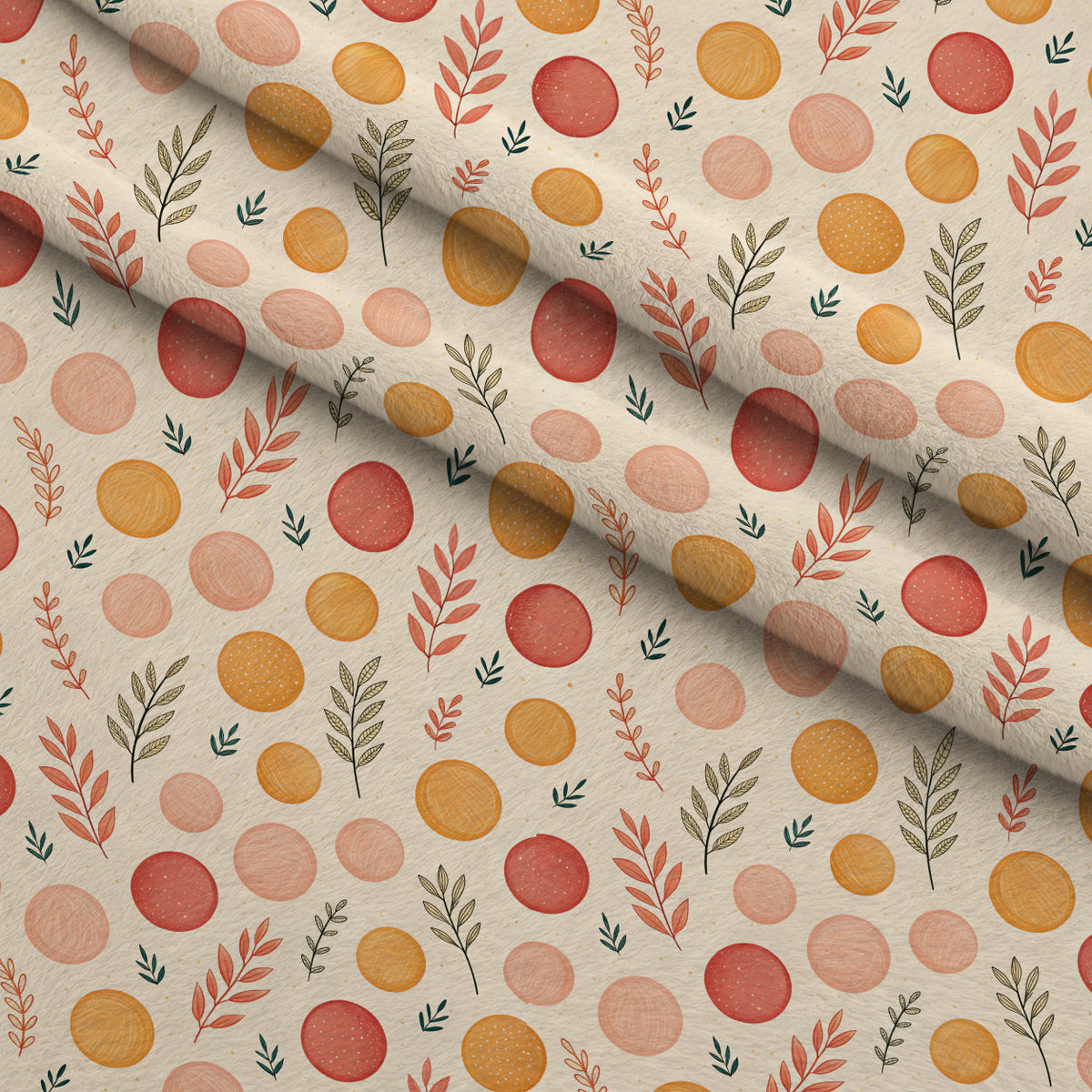 Starlit Garden Parade Pattern 12 Minky Fabric — plush minky folded close-up preview (mv-minky-v1:lying)