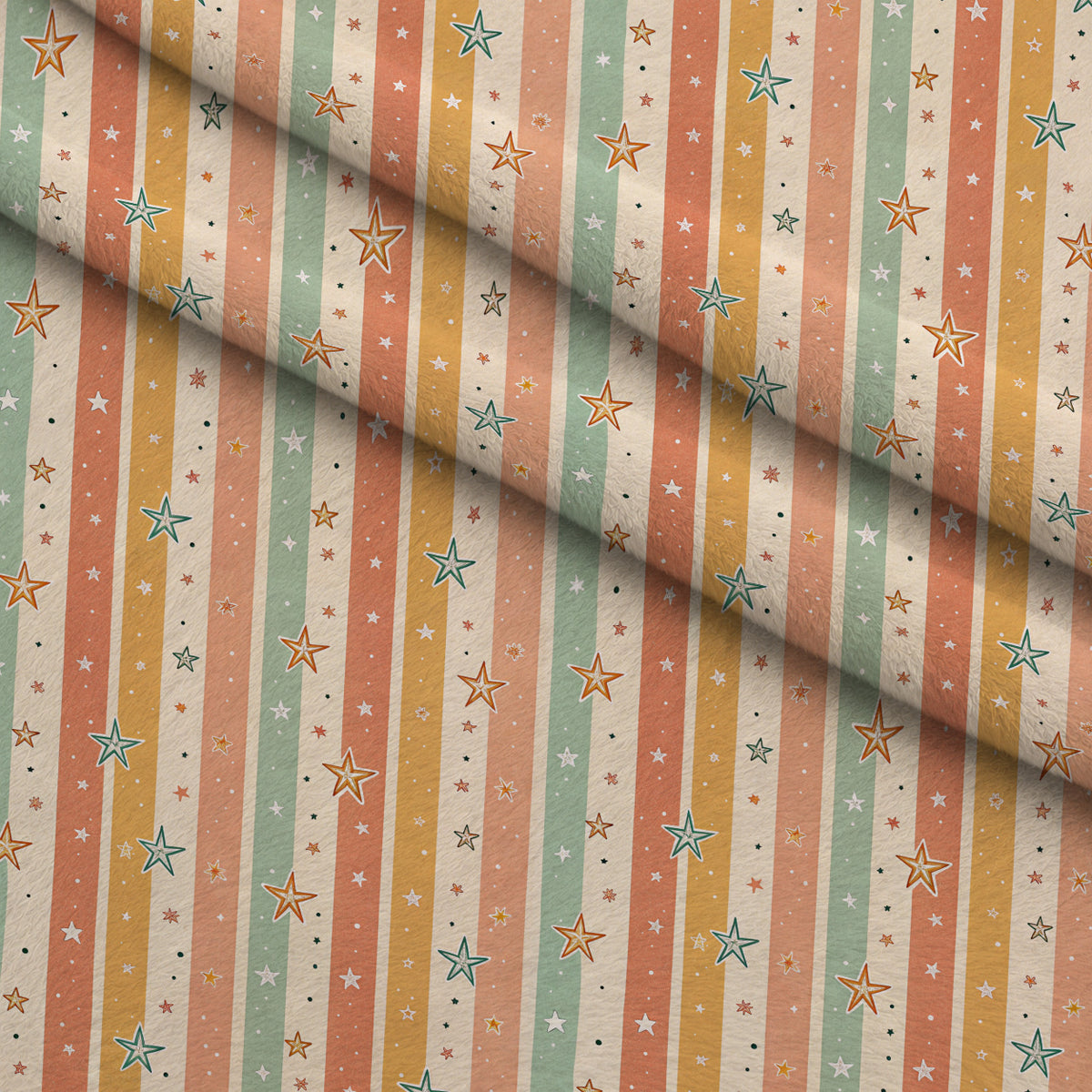 Starlit Garden Parade Pattern 5 Minky Fabric — plush minky folded close-up preview (mv-minky-v1:lying)