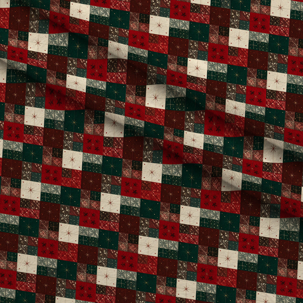 Starlit Hearth Pattern 21 Minky Fabric — plush minky folded close-up preview (mv-minky-v1:lying)