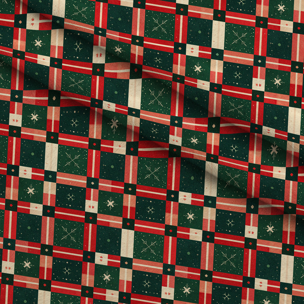 Starlit Hearth Pattern 23 Minky Fabric — plush minky folded close-up preview (mv-minky-v1:lying)