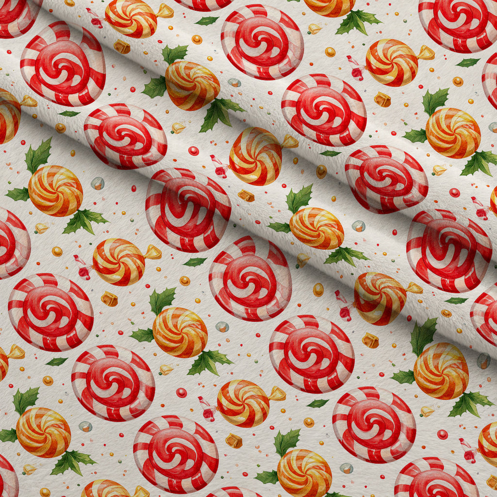 Starlit Hearth Pattern 28 Minky Fabric — plush minky folded close-up preview (mv-minky-v1:lying)