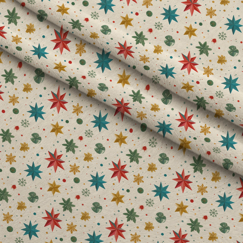 Starlit Hearth Pattern 36 Minky Fabric — plush minky folded close-up preview (mv-minky-v1:lying)