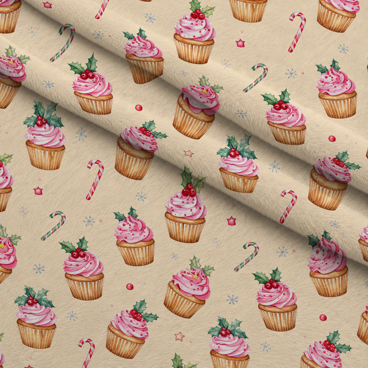 Starlit Hearth Pattern 4 Minky Fabric — plush minky folded close-up preview (mv-minky-v1:lying)