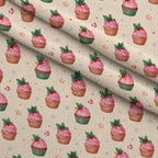 Starlit Hearth Pattern 5 Minky Fabric — plush minky folded close-up preview (mv-minky-v1:lying)