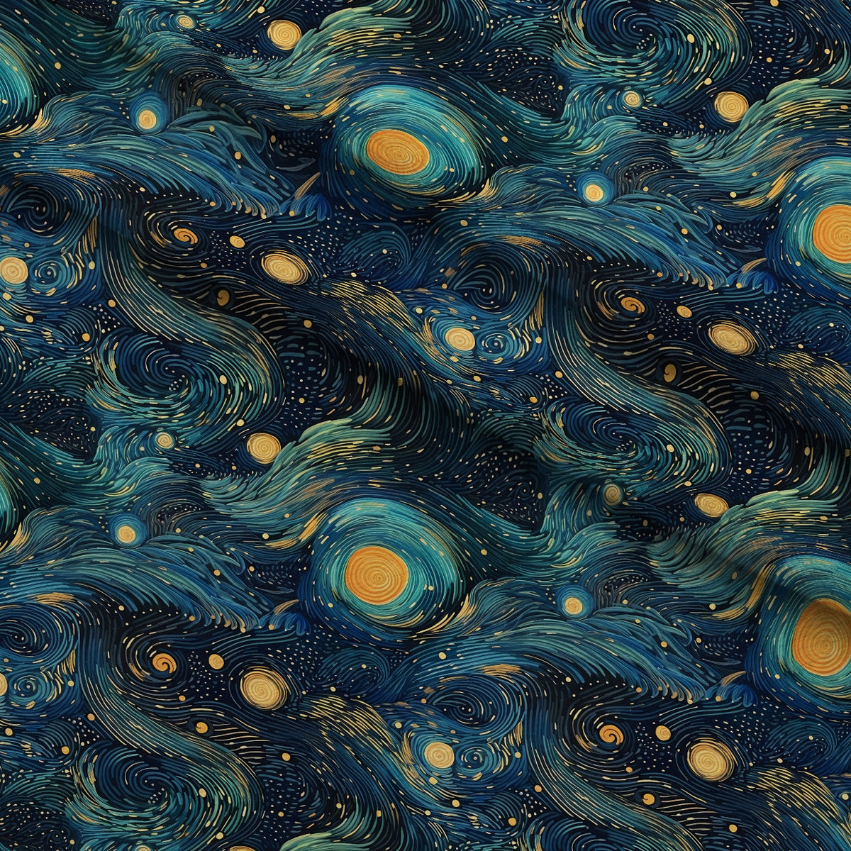 Starlit Swirls Pattern 16 Minky Fabric — plush minky folded close-up preview (mv-minky-v1:lying)