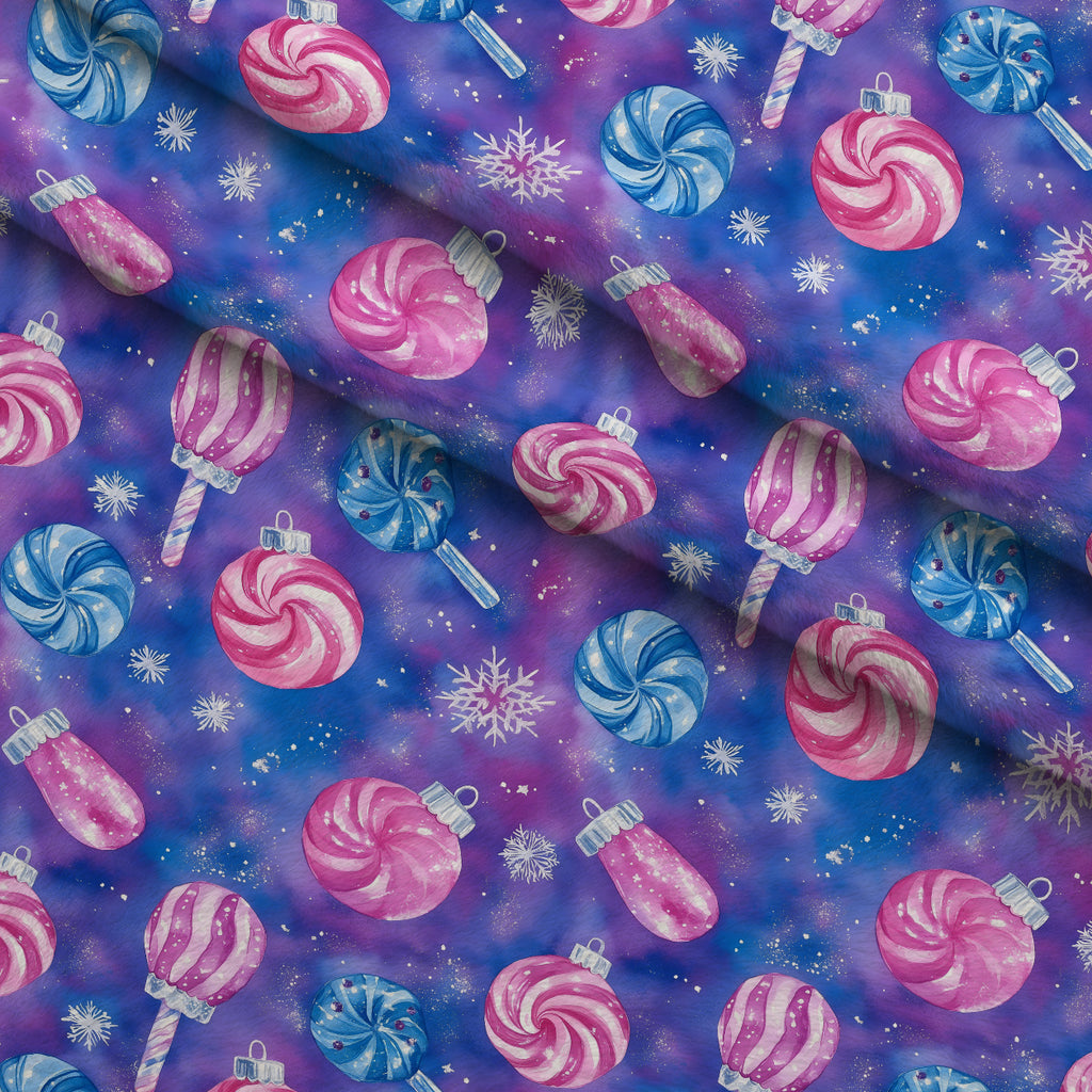 Starlit Winter Reverie Pattern 1 Minky Fabric — plush minky folded close-up preview (mv-minky-v1:lying)