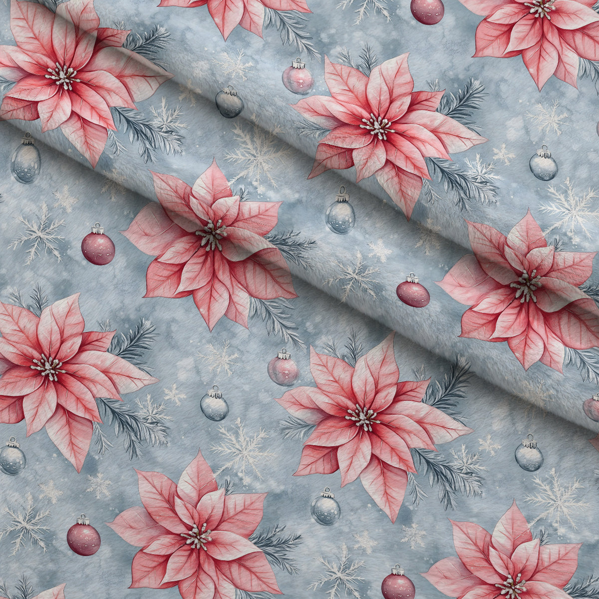 Starlit Winter Reverie Pattern 12 Minky Fabric — plush minky folded close-up preview (mv-minky-v1:lying)