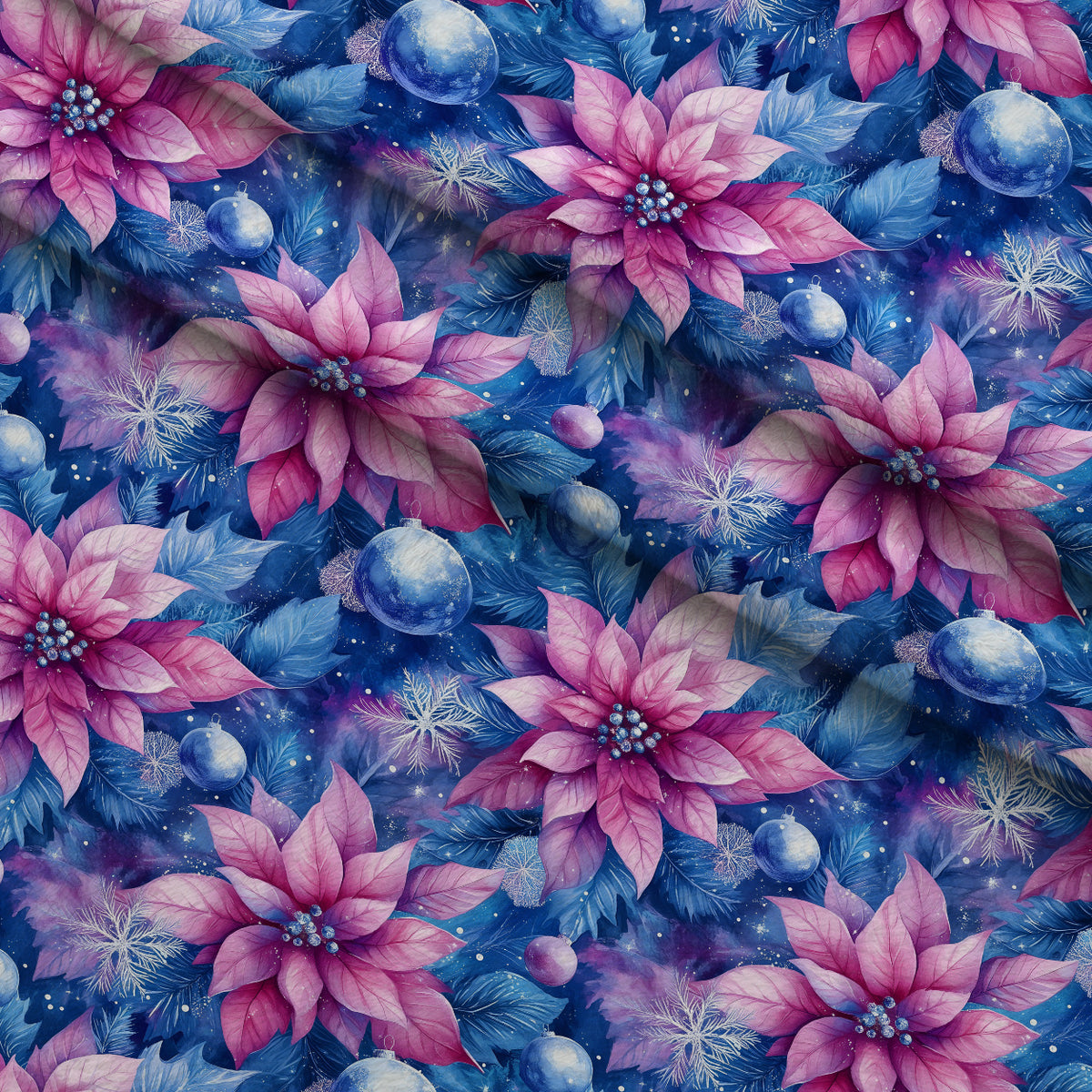 Starlit Winter Reverie Pattern 13 Minky Fabric — plush minky folded close-up preview (mv-minky-v1:lying)