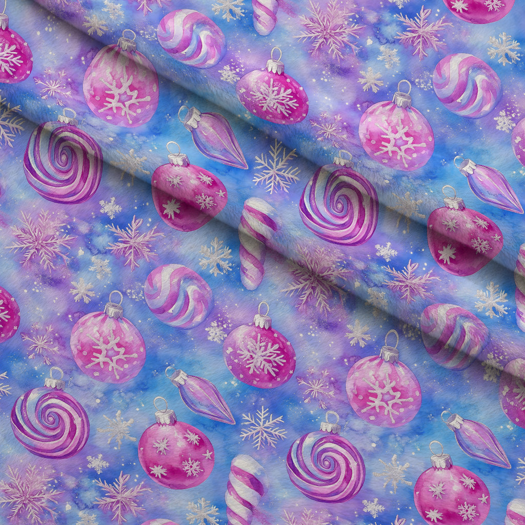 Starlit Winter Reverie Pattern 15 Minky Fabric — plush minky folded close-up preview (mv-minky-v1:lying)