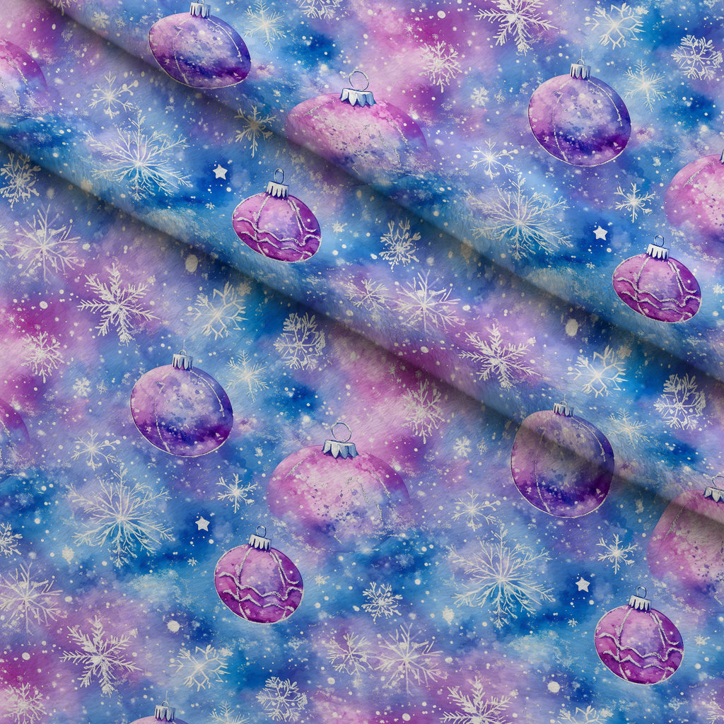 Starlit Winter Reverie Pattern 2 Minky Fabric — plush minky folded close-up preview (mv-minky-v1:lying)
