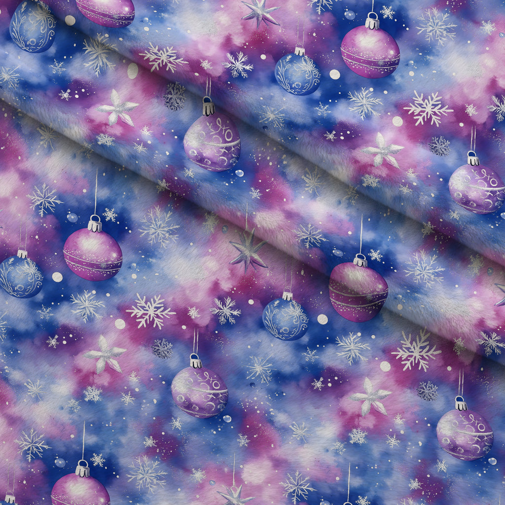 Starlit Winter Reverie Pattern 4 Minky Fabric — plush minky folded close-up preview (mv-minky-v1:lying)