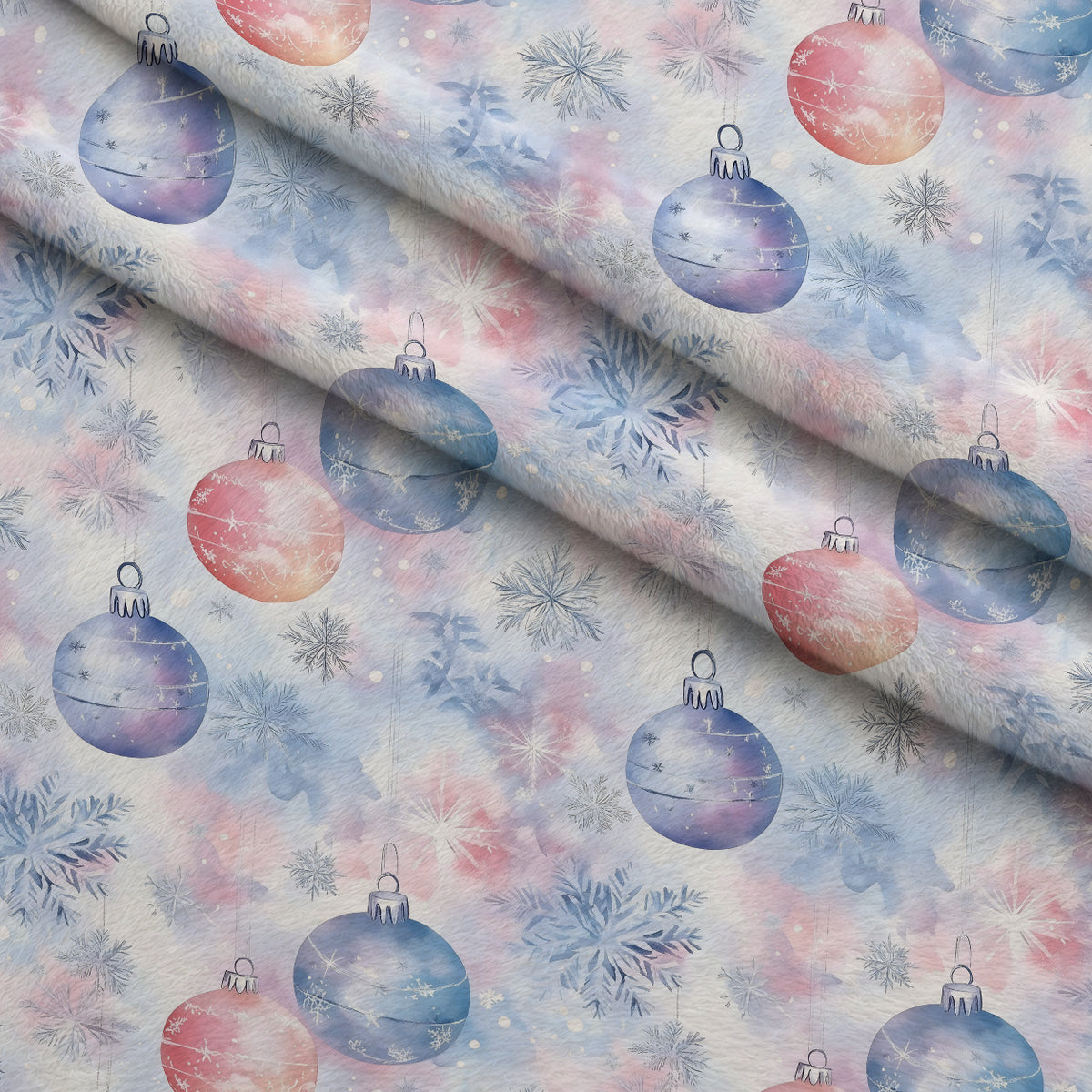 Starlit Winter Reverie Pattern 5 Minky Fabric — plush minky folded close-up preview (mv-minky-v1:lying)