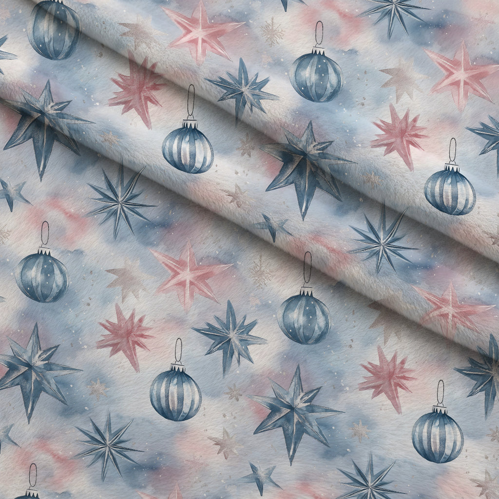 Starlit Winter Reverie Pattern 8 Minky Fabric — plush minky folded close-up preview (mv-minky-v1:lying)