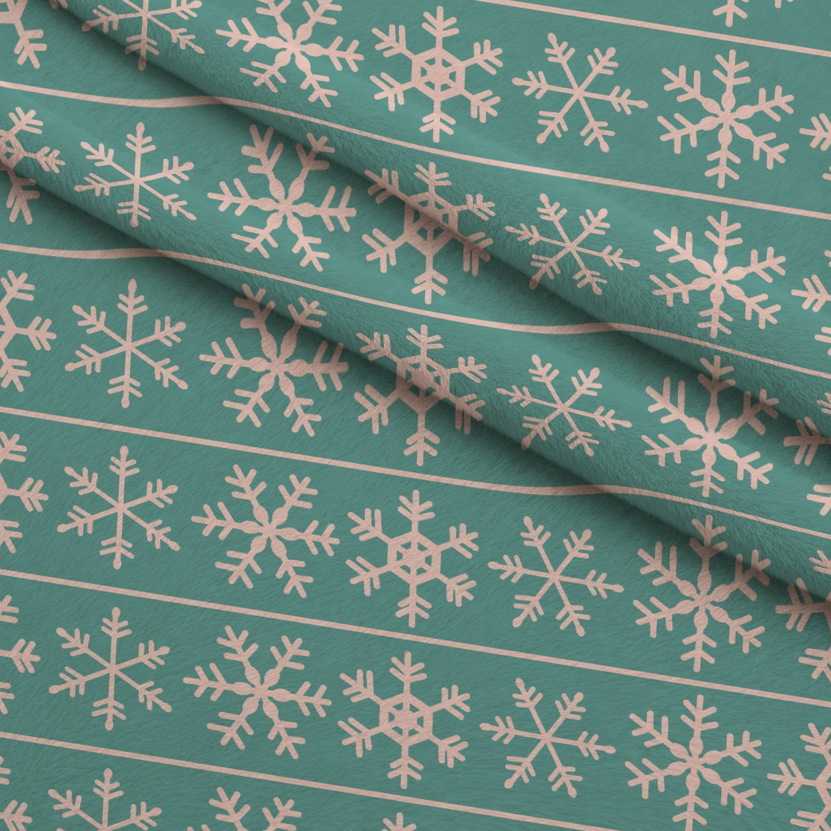 Sugarplum Holiday Pattern 4 Minky Fabric — plush minky folded close-up preview (mv-minky-v1:lying)