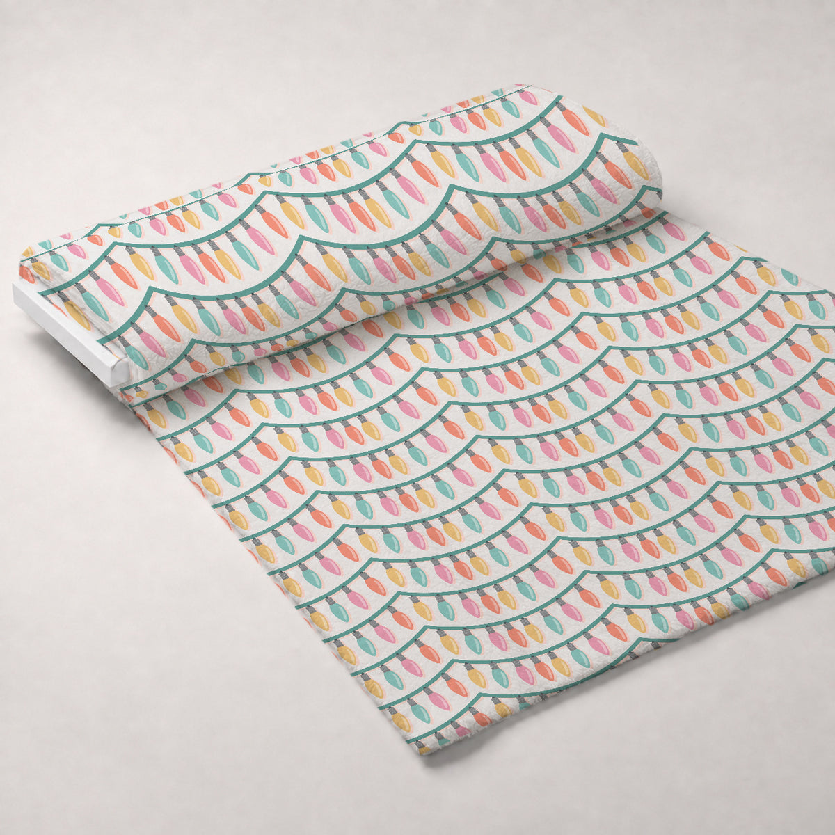 Sugarplum Holiday Pattern 6 Minky Fabric — plush minky unrolled bolt preview (mv-minky-v1:bolt)