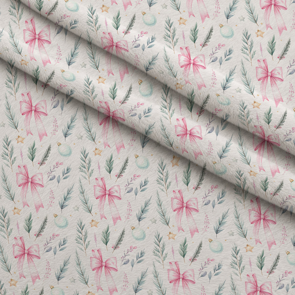 Sugarplum Winter Whimsy Pattern 10 Minky Fabric — plush minky folded close-up preview (mv-minky-v1:lying)