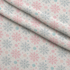 Sugarplum Winter Whimsy Pattern 13 Minky Fabric — plush minky folded close-up preview (mv-minky-v1:lying)