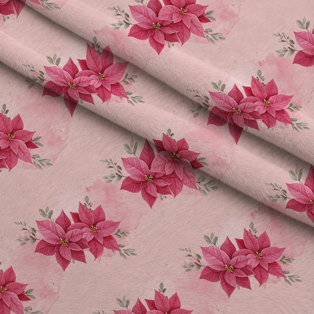 Sugarplum Winter Whimsy Pattern 17 Minky Fabric — plush minky folded close-up preview (mv-minky-v1:lying)