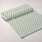 Sugarplum Winter Whimsy Pattern 22 Minky Fabric — plush minky unrolled bolt preview (mv-minky-v1:bolt)