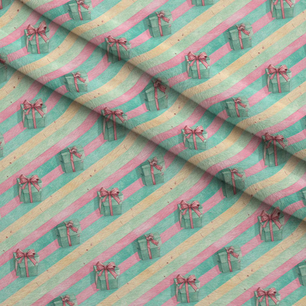 Sugarplum Winter Whimsy Pattern 22 Minky Fabric — plush minky folded close-up preview (mv-minky-v1:lying)