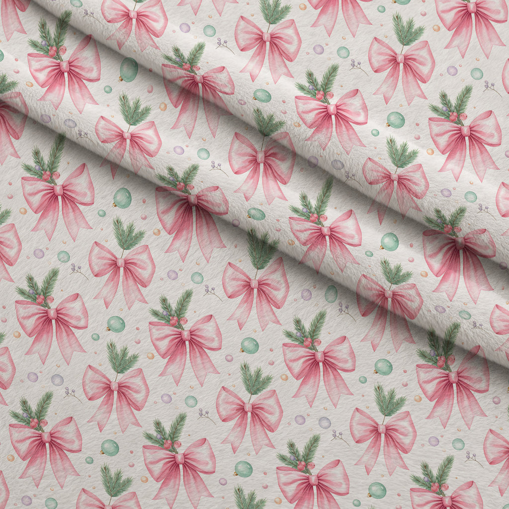 Sugarplum Winter Whimsy Pattern 25 Minky Fabric — plush minky folded close-up preview (mv-minky-v1:lying)