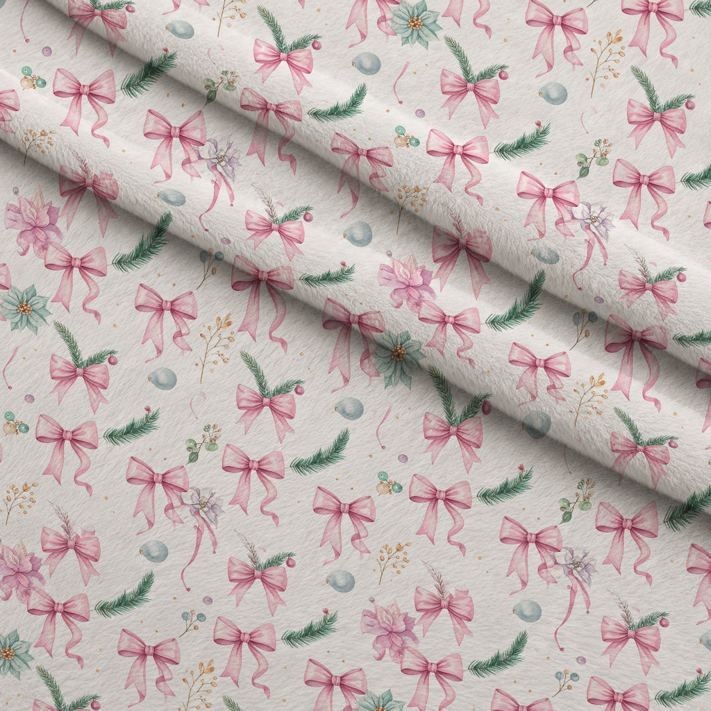 Sugarplum Winter Whimsy Pattern 26 Minky Fabric — plush minky folded close-up preview (mv-minky-v1:lying)