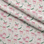 Sugarplum Winter Whimsy Pattern 26 Minky Fabric — plush minky folded close-up preview (mv-minky-v1:lying)