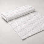 Sugarplum Winter Whimsy Pattern 30 Minky Fabric — plush minky unrolled bolt preview (mv-minky-v1:bolt)