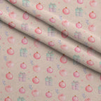 Sugarplum Winter Whimsy Pattern 7 Minky Fabric — plush minky folded close-up preview (mv-minky-v1:lying)