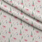 Sugarplum Winter Whimsy Pattern 9 Minky Fabric — plush minky folded close-up preview (mv-minky-v1:lying)