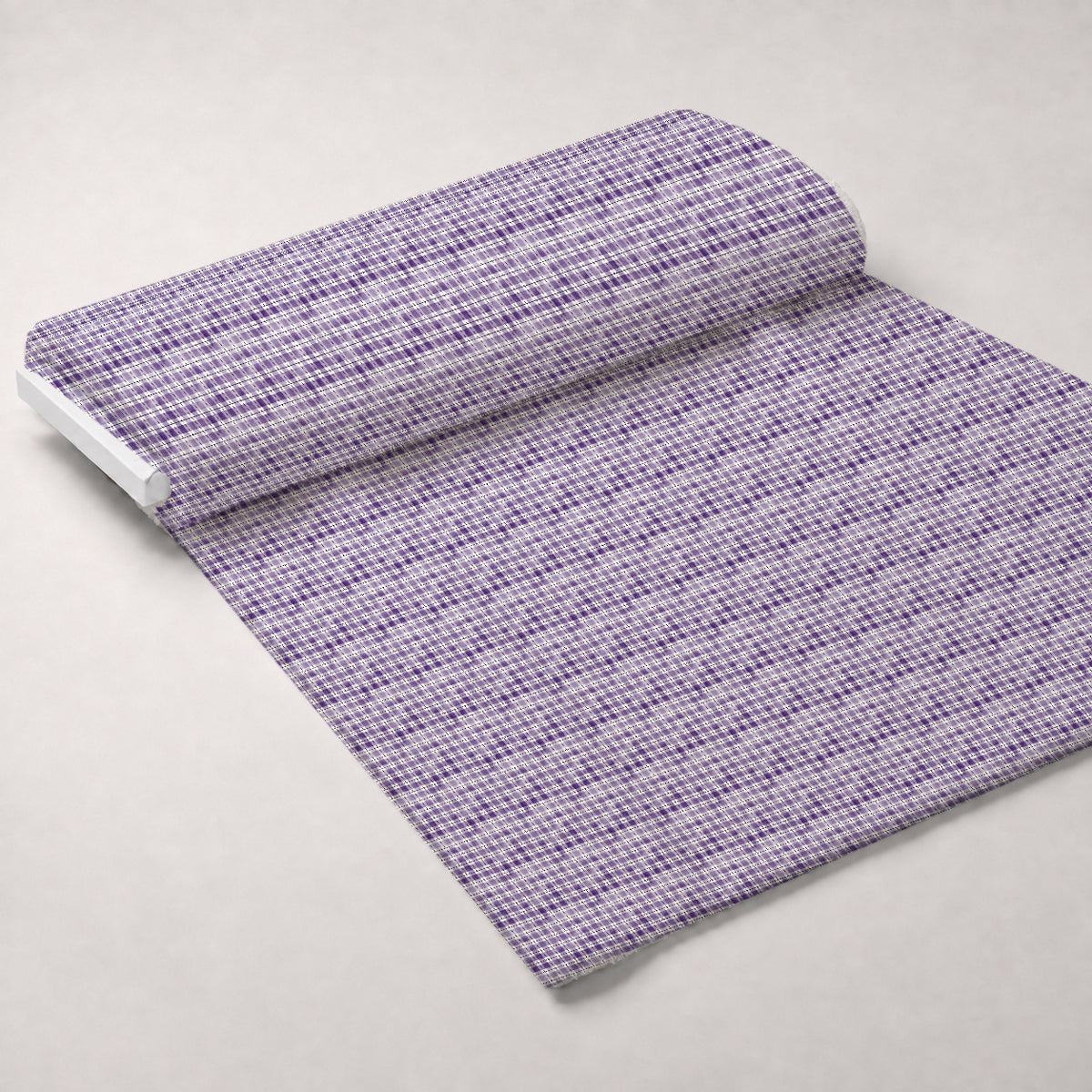 Sunwashed Tartan Pattern 22 Minky Fabric — plush minky unrolled bolt preview (mv-minky-v1:bolt)