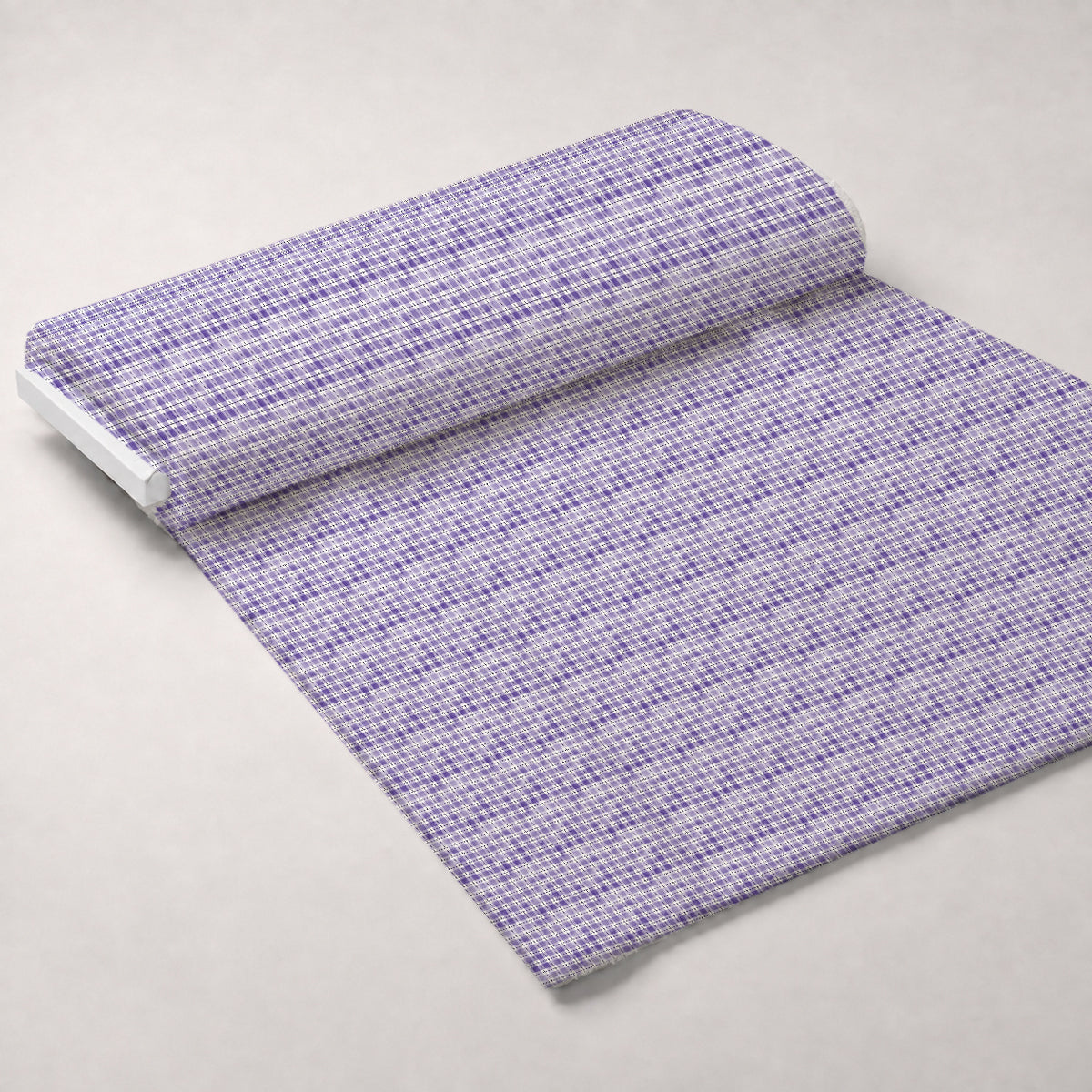 Sunwashed Tartan Pattern 23 Minky Fabric — plush minky unrolled bolt preview (mv-minky-v1:bolt)