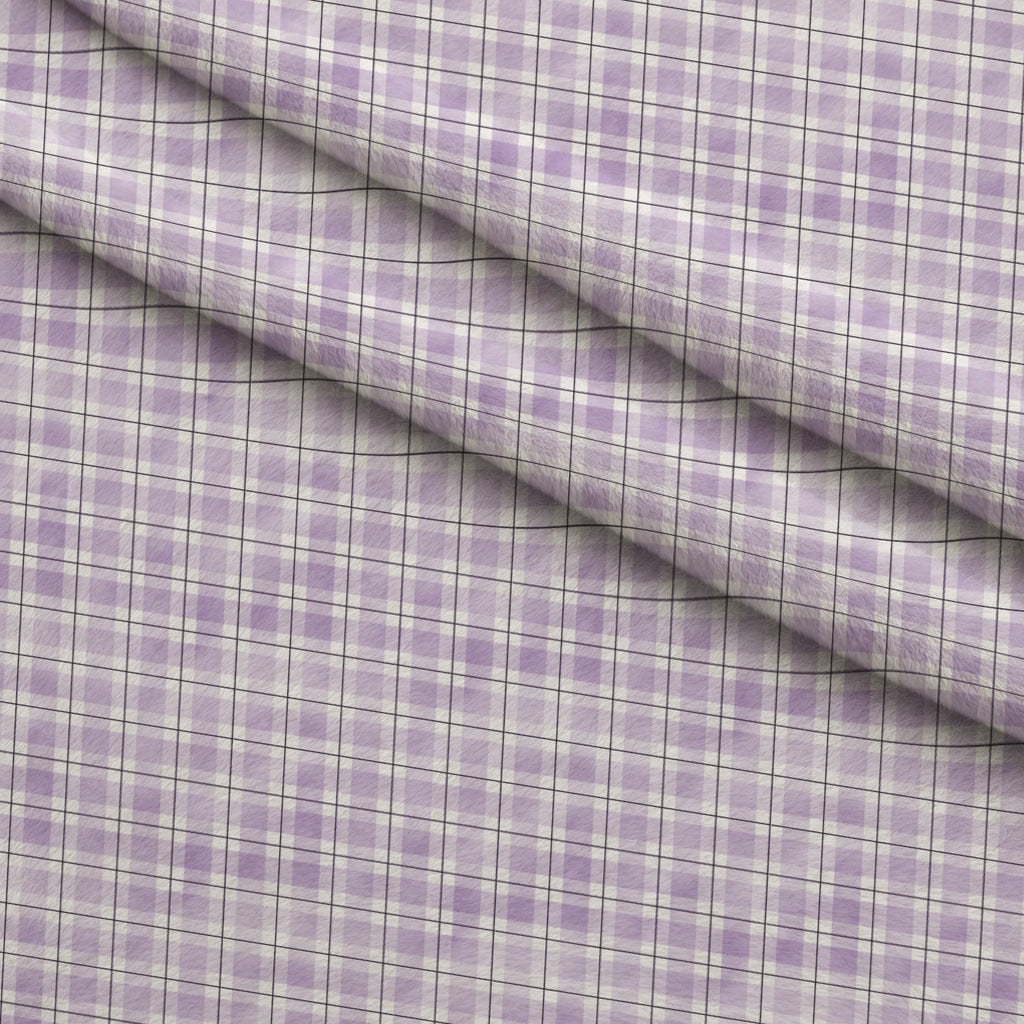 Sunwashed Tartan Pattern 24 Minky Fabric — plush minky folded close-up preview (mv-minky-v1:lying)