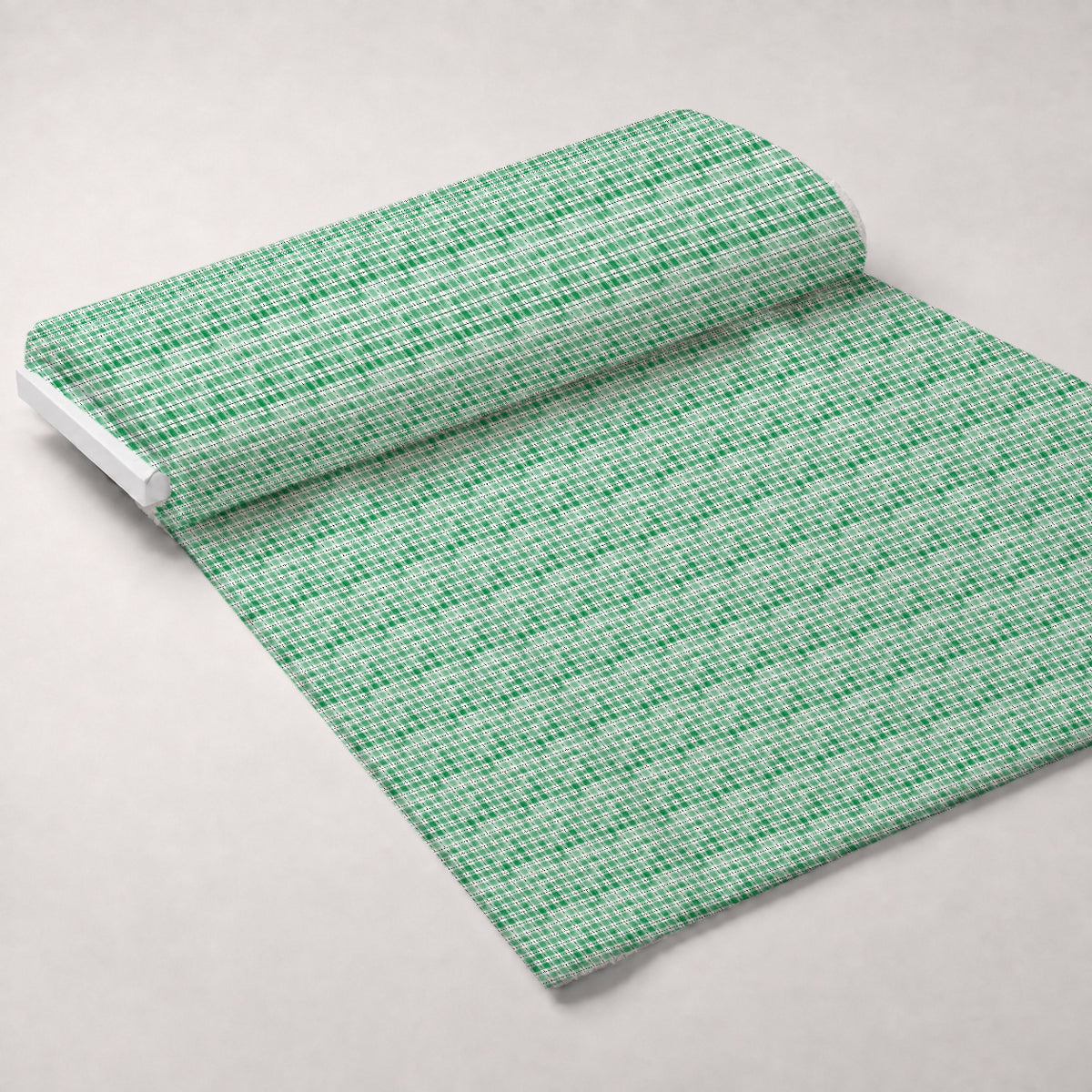 Sunwashed Tartan Pattern 36 Minky Fabric — plush minky unrolled bolt preview (mv-minky-v1:bolt)