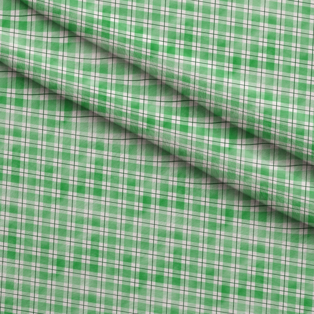 Sunwashed Tartan Pattern 37 Minky Fabric — plush minky folded close-up preview (mv-minky-v1:lying)