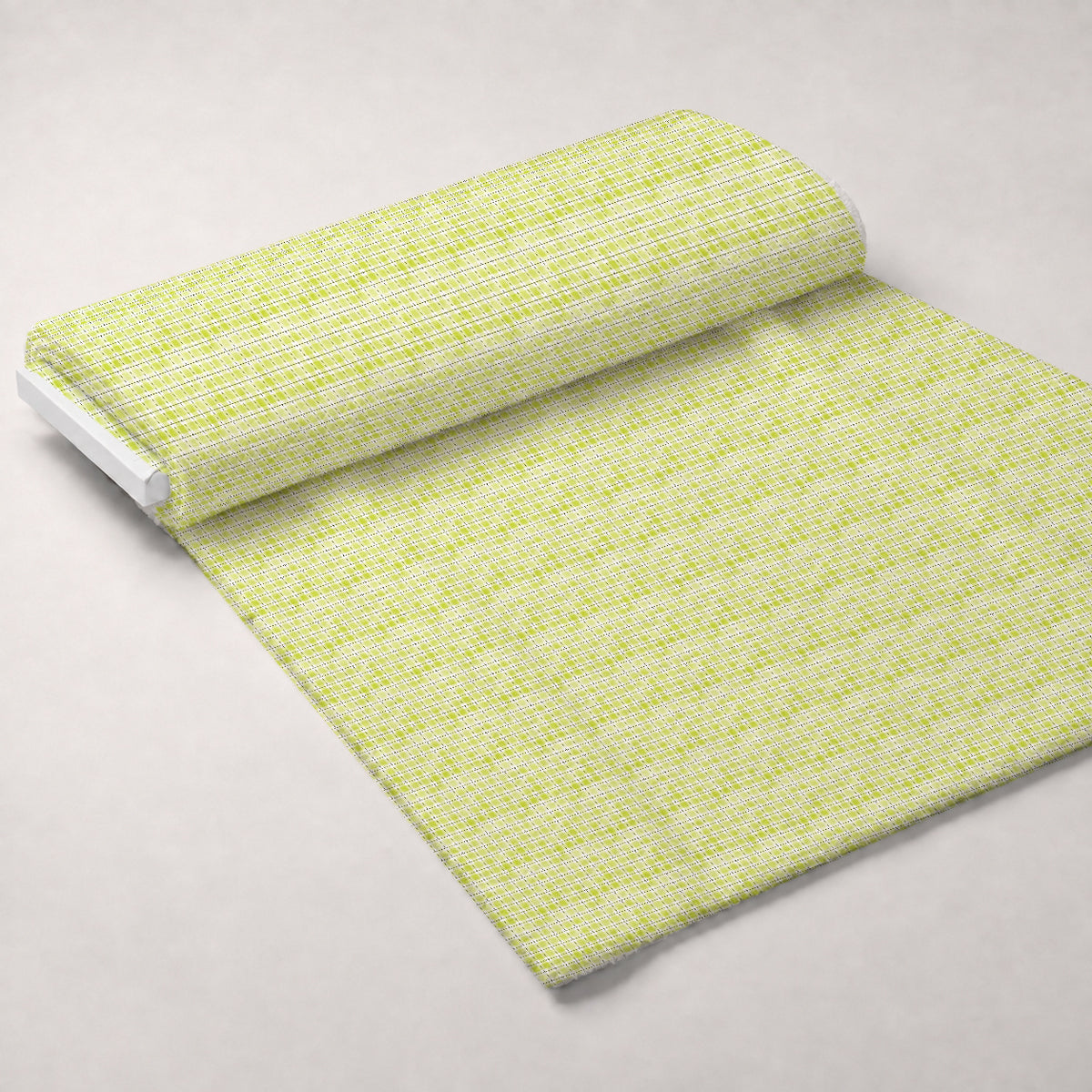 Sunwashed Tartan Pattern 41 Minky Fabric — plush minky unrolled bolt preview (mv-minky-v1:bolt)