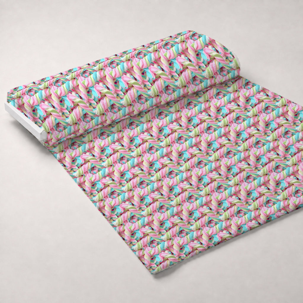 Sweet Squiggles Pattern 8 Minky Fabric — plush minky unrolled bolt preview (mv-minky-v1:bolt)