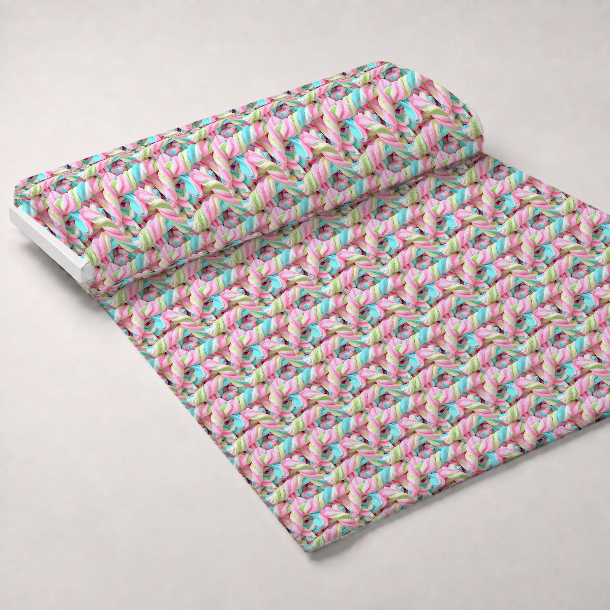 Sweet Squiggles Pattern 8 Minky Fabric — plush minky unrolled bolt preview (mv-minky-v1:bolt)