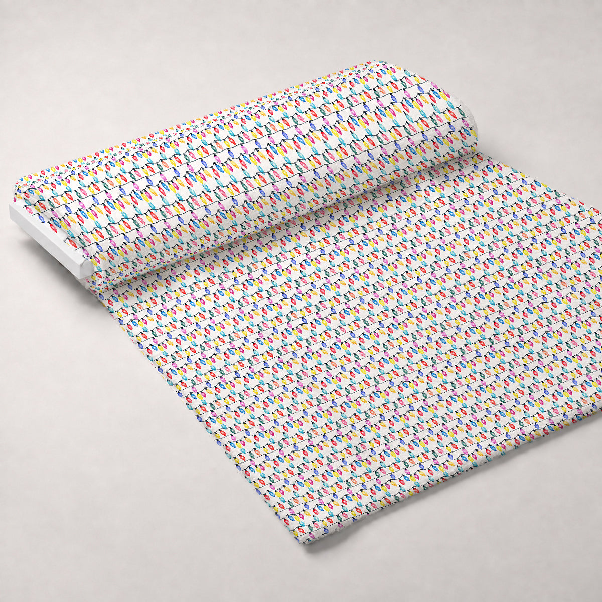 Technicolor Twinkle Pattern 13 Minky Fabric — plush minky unrolled bolt preview (mv-minky-v1:bolt)