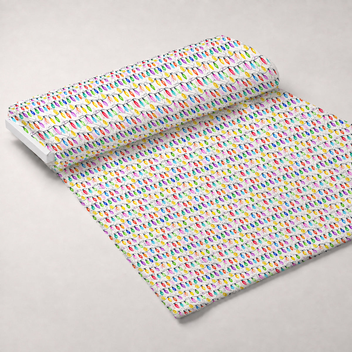 Technicolor Twinkle Pattern 22 Minky Fabric — plush minky unrolled bolt preview (mv-minky-v1:bolt)