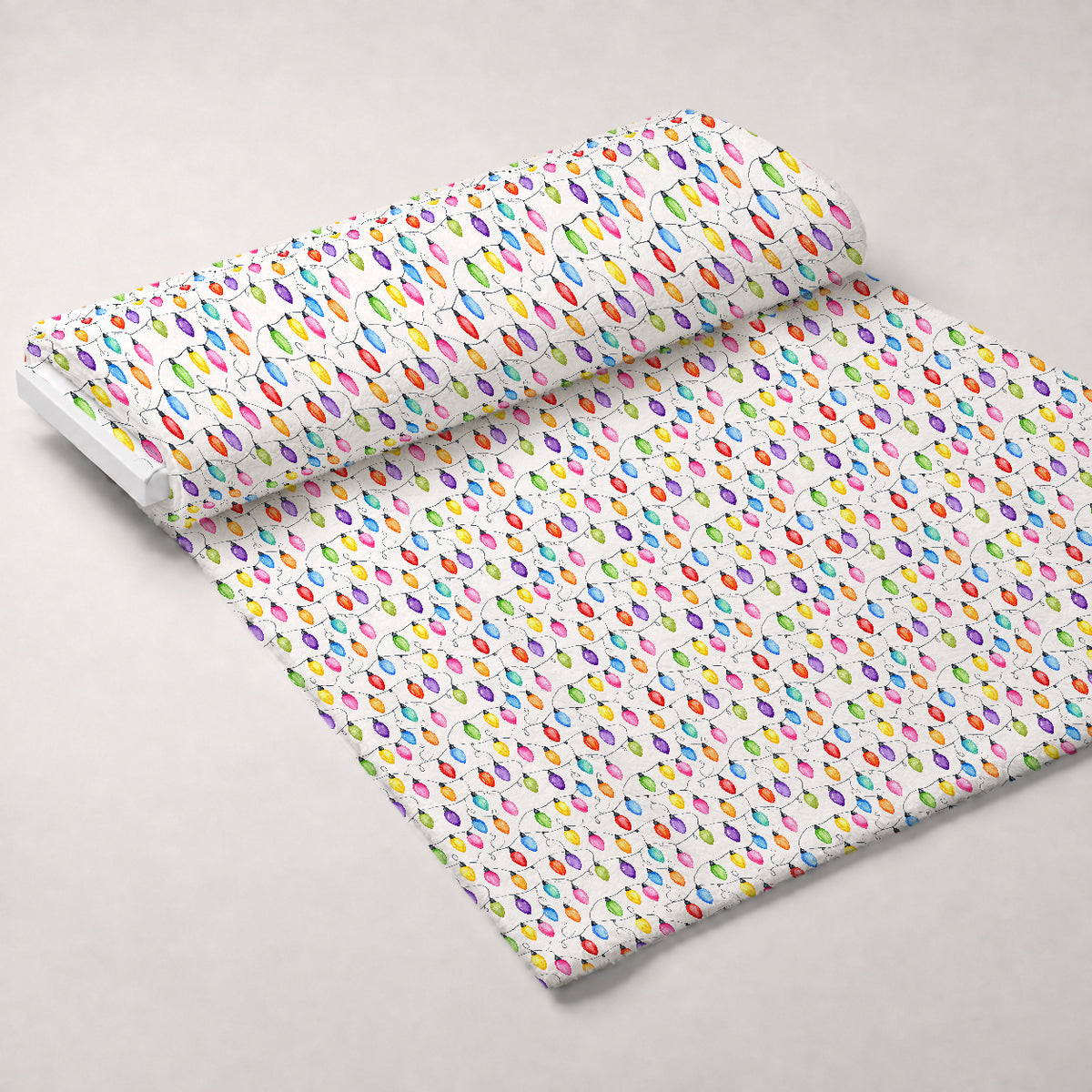 Technicolor Twinkle Pattern 23 Minky Fabric — plush minky unrolled bolt preview (mv-minky-v1:bolt)