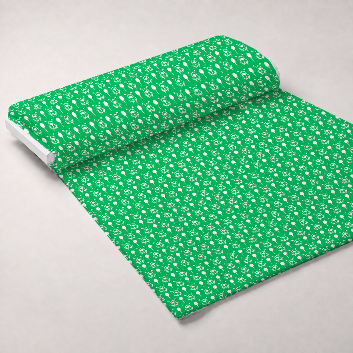 Tee Time Pattern 6 Minky Fabric — plush minky unrolled bolt preview (mv-minky-v1:bolt)