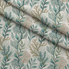 Tidepool Treasures Pattern 3 Minky Fabric — plush minky folded close-up preview (mv-minky-v1:lying)