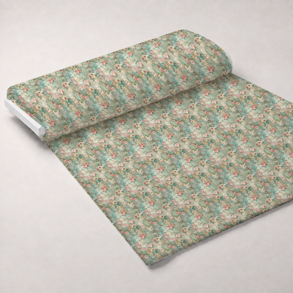 Timeworn Ephemera Pattern 10 Minky Fabric — plush minky unrolled bolt preview (mv-minky-v1:bolt)
