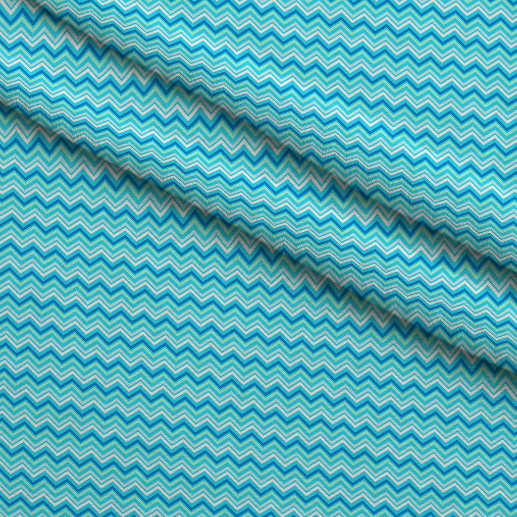 Tropical Shoreline Pattern 1 Minky Fabric — plush minky folded close-up preview (mv-minky-v1:lying)