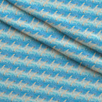 Tropical Shoreline Pattern 10 Minky Fabric — plush minky folded close-up preview (mv-minky-v1:lying)