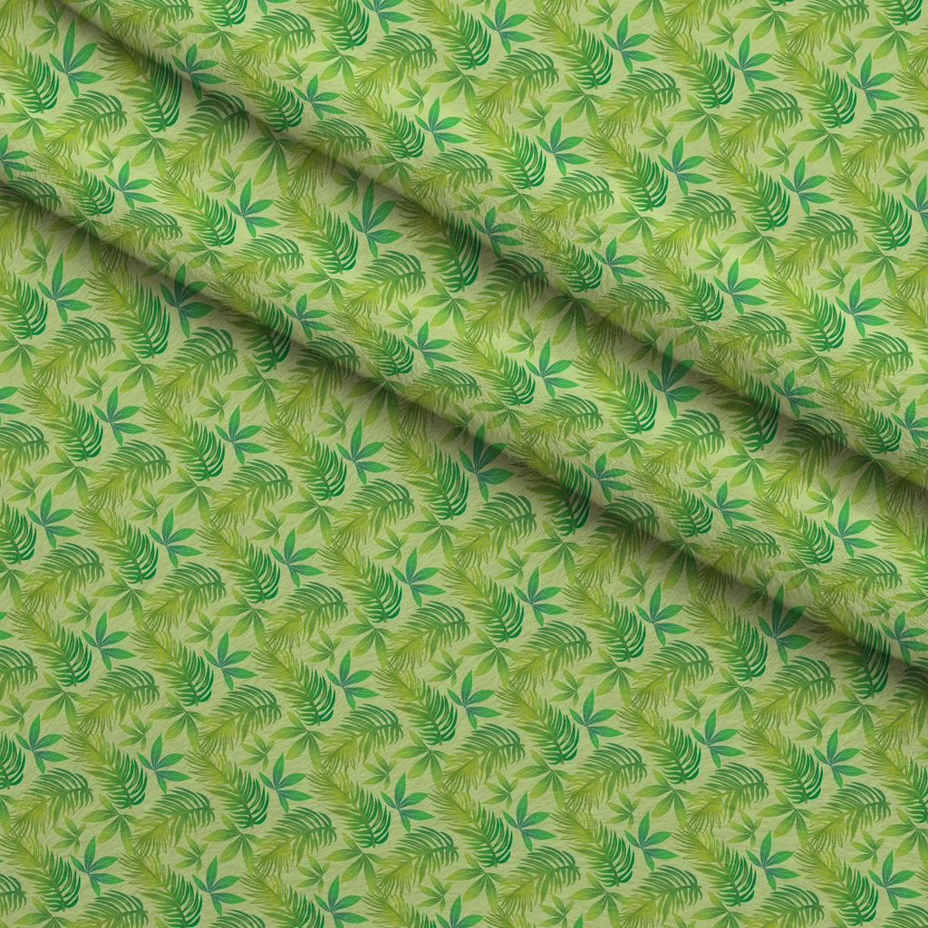 Tropical Shoreline Pattern 11 Minky Fabric — plush minky folded close-up preview (mv-minky-v1:lying)