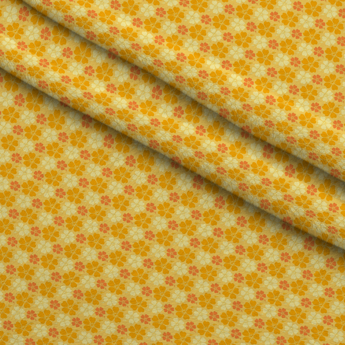 Tropical Shoreline Pattern 3 Minky Fabric — plush minky folded close-up preview (mv-minky-v1:lying)
