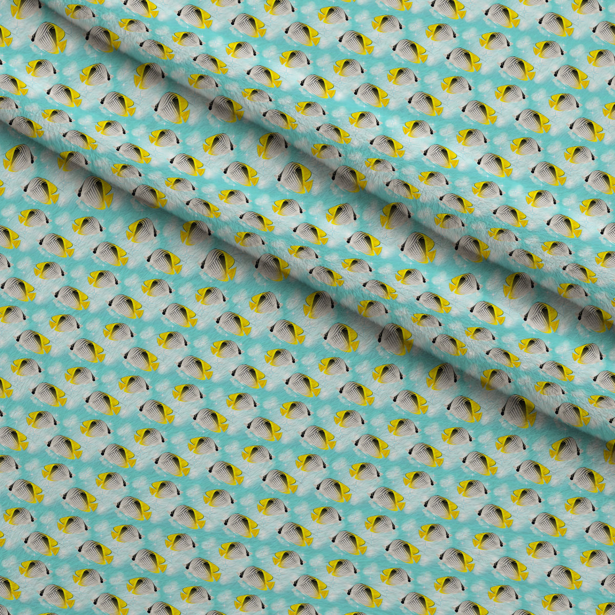 Tropical Shoreline Pattern 5 Minky Fabric — plush minky folded close-up preview (mv-minky-v1:lying)